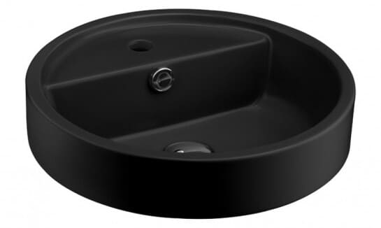 Chậu rửa mặt đặt bàn màu xám mờ COTTO C00380 MBK