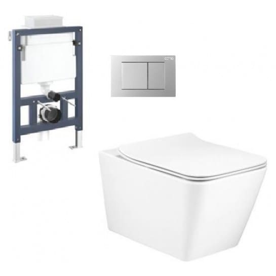 Bàn cầu treo tường thoát ngang COTTO SC197627(T)