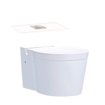 Bàn cầu treo tường thoát ngang COTTO SC198817(T)