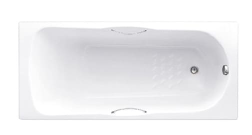 Bồn tắm xây có thanh vịn 1.5m COTTO BH225PP(H)