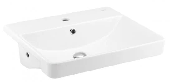 Chậu rửa mặt bán âm bàn COTTO C022607