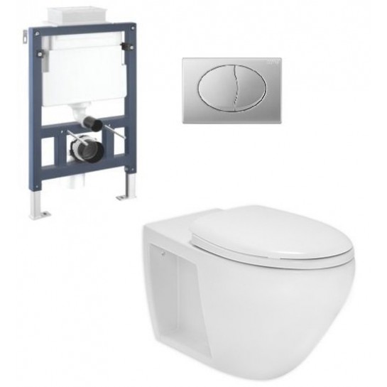 Bàn cầu treo tường thoát ngang COTTO SC198517(T)