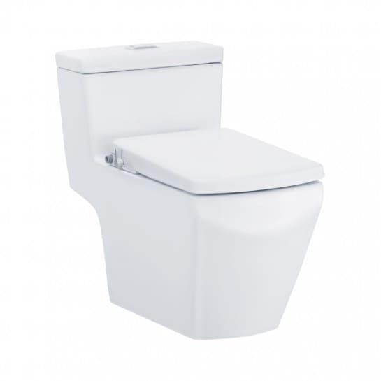 Bàn Cầu 1 Khối Nắp Rửa Cơ COTTO C107127(CN)