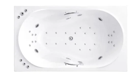 Bồn tắm xây có thanh vịn massage 1.9m COTTO BWA429EL(H)