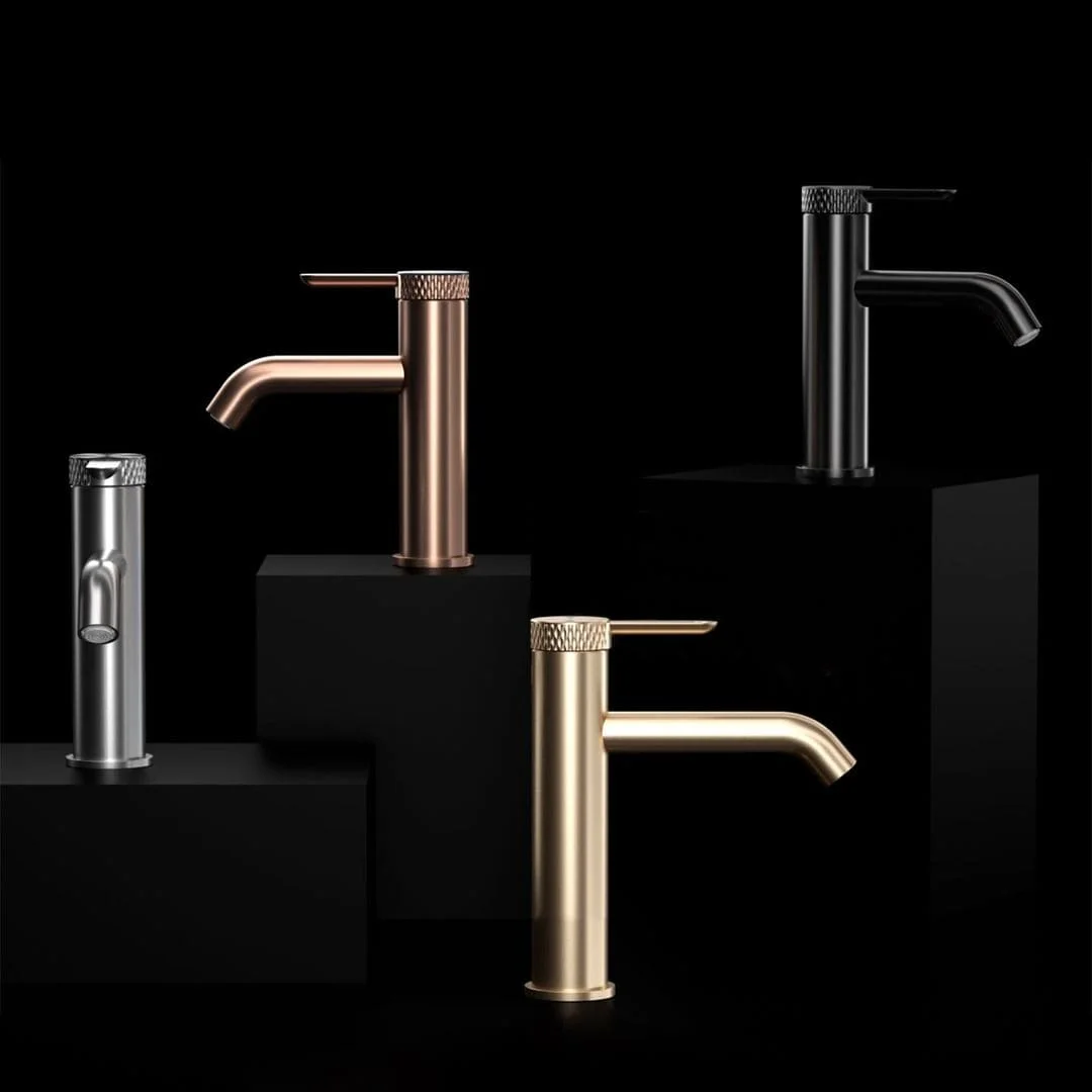 Vòi Lavabo Nóng Lạnh Jomoo 32334-772CA-Z Màu Vàng Đồng