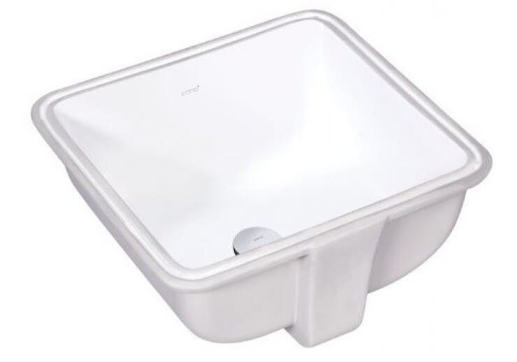 Chậu rửa mặt âm bàn COTTO C0512