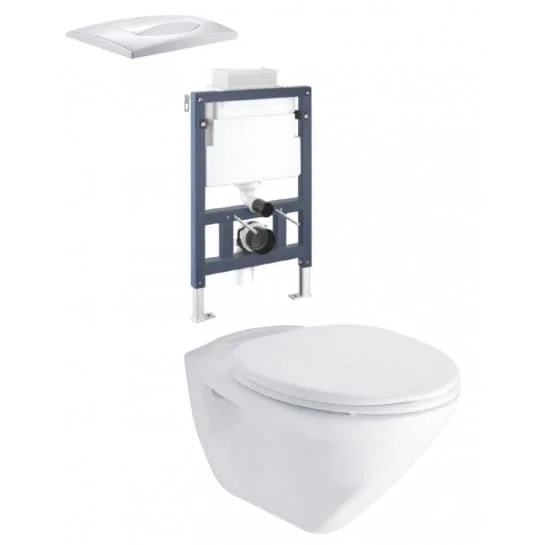 Bàn cầu treo tường thoát ngang COTTO SC199(T)