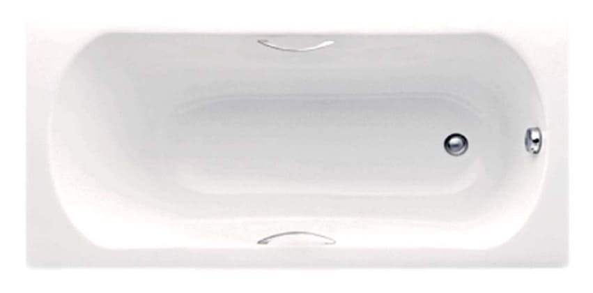 Bồn tắm xây có thanh vịn 1.5m COTTO BH243PP(H)