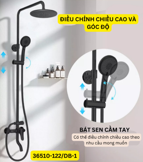 Sen Cây Nóng Lạnh Jomoo 36510-122/DB-1 