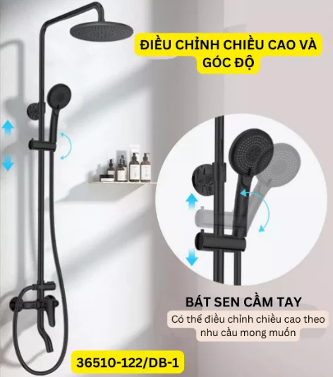 Sen Cây Nóng Lạnh Jomoo 36510-122/DB-1
