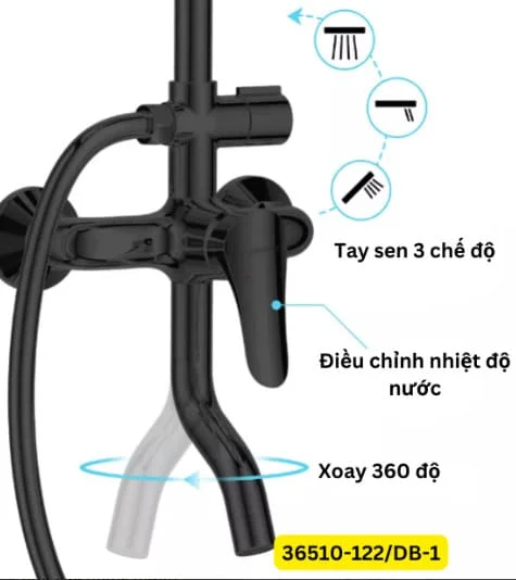Sen Cây Nóng Lạnh Jomoo 36510-122/DB-1
