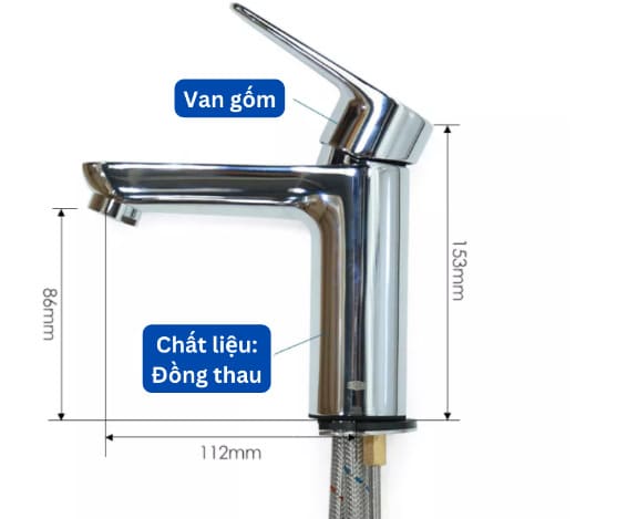 Bản Vẽ Vòi Lavabo Nóng Lạnh Jomoo P32348-484/1B-Z