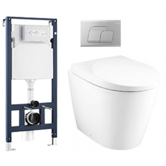 Bàn cầu treo tường thoát ngang COTTO SC19517(T)