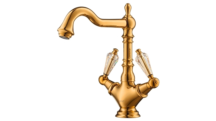 Vòi rửa mặt lavabo nóng lạnh COTTO CT2223C17ST#GR