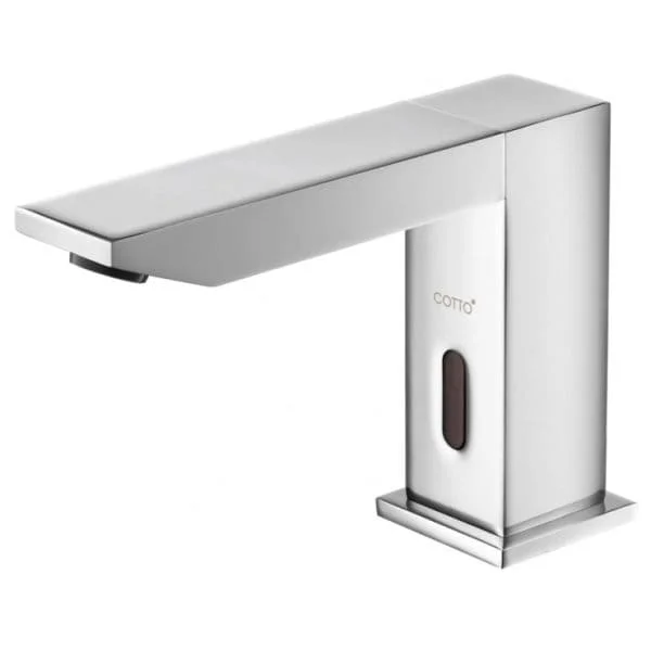 Vòi Rửa Mặt Lavabo Cảm Ứng Lạnh Dùng Điện Cotto CT4917AC