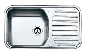 Chậu rửa bát 1 hố có bàn Cotto CT800SD