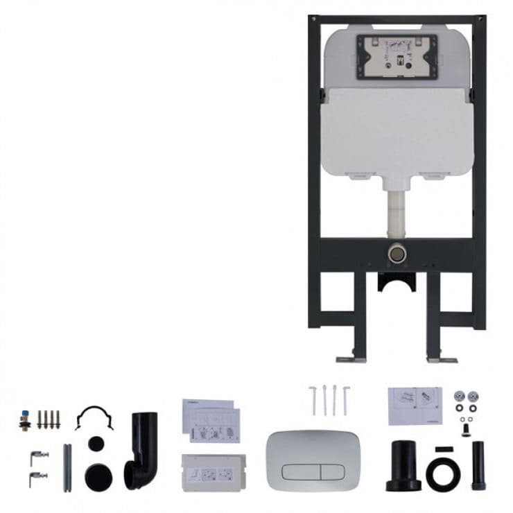 Bộ két nước âm tường bồn cầu Inax AC-952VN