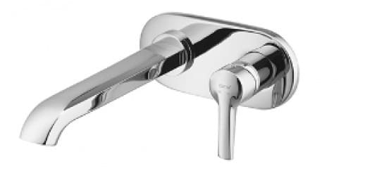 Vòi rửa mặt lavabo nóng lạnh gắn tường COTTO CT2263A