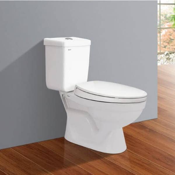 Bồn Cầu 2 Khối Ceravi C310 Nắp Rơi Êm