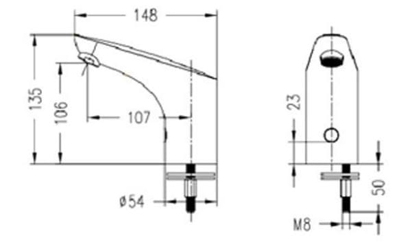 Vòi lavabo Huge H-6600VS-1