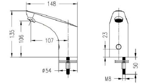 Vòi lavabo Huge H-6600VS