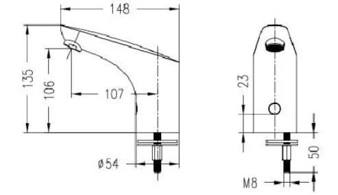 Vòi lavabo Huge H-6600VS