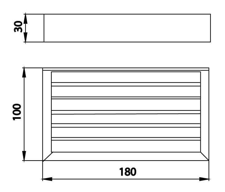 Bản vẽ Khay đựng xà phòng COTTO CT0272(HM)