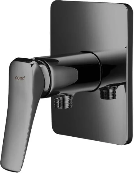 Mặt nạ sen tắm âm tường COTTO CT1243A#BL