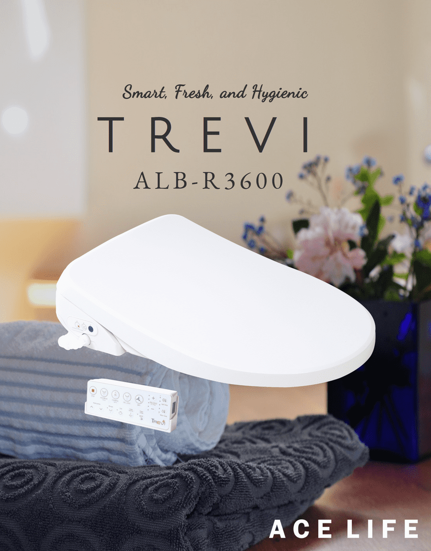 Nắp bàn cầu điện tử Hàn Quốc Trevi ALB-R3600