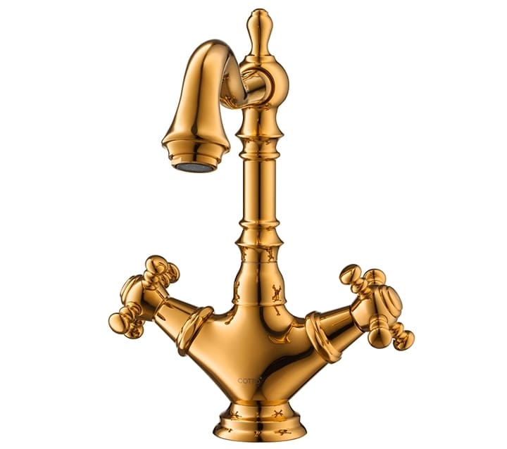 Vòi rửa mặt lavabo nóng lạnh COTTO CT2223C18#GR