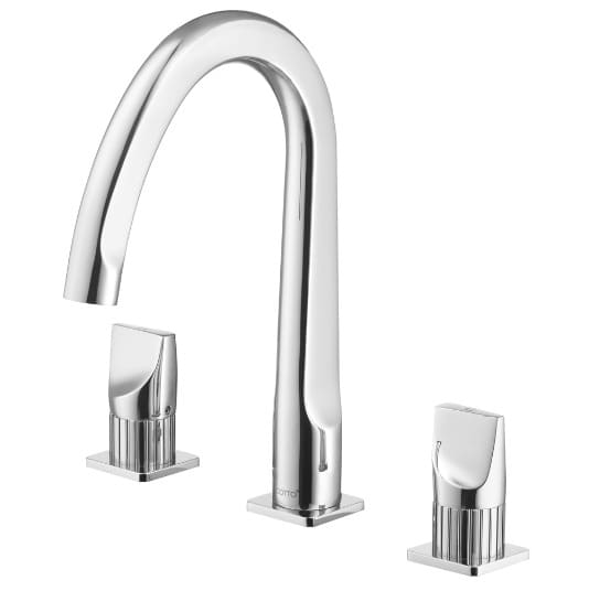 Vòi rửa mặt lavabo nóng lạnh 3 lỗ COTTO CT2282C44