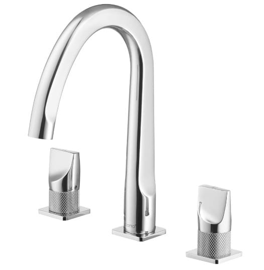 Vòi rửa mặt lavabo nóng lạnh 3 lỗ COTTO CT2282C45