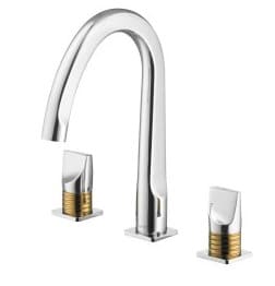 Vòi rửa mặt lavabo nóng lạnh 3 lỗ COTTO CT2282C46#CG