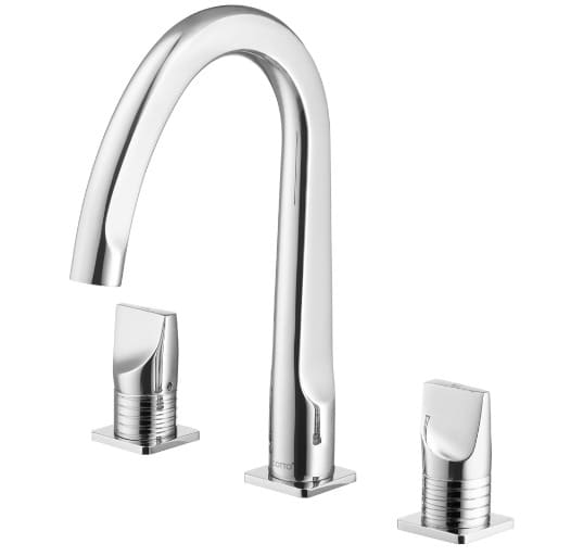 Vòi rửa mặt lavabo nóng lạnh 3 lỗ COTTO CT2282C46