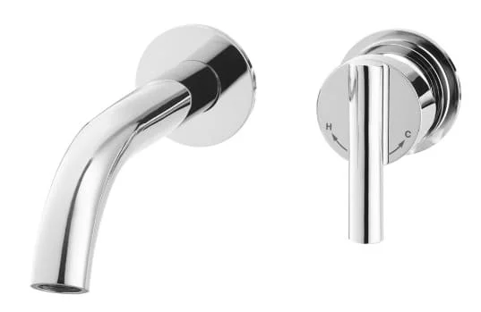Vòi rửa mặt lavabo nóng lạnh gắn tường COTTO CT2315A
