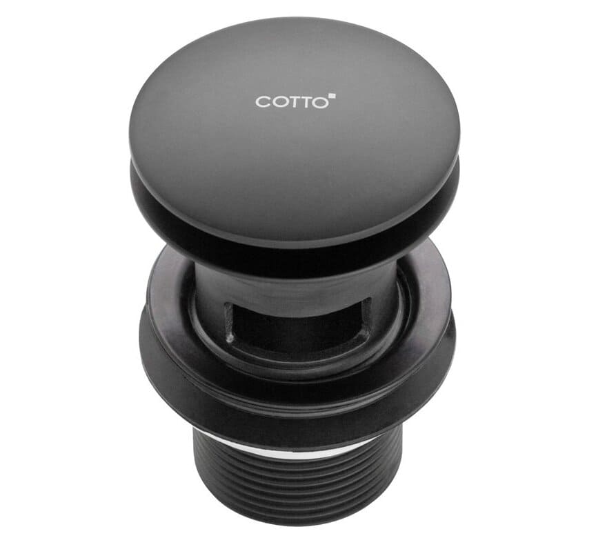 Rốn Chậu lavabo nhấn COTTO CT665#BL(HM)