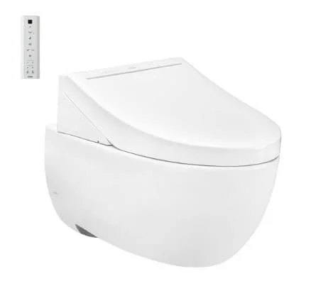 Bồn cầu treo tường nắp điện tử TOTO CW812REA#W TCF23460AAA#NW1 WH172AT TCA465