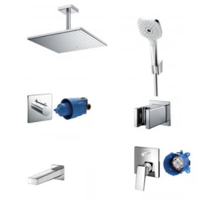 Tổ hợp sen tắm âm tường TOTO TBW08003A1/TBW02006A/TBG10001B/TBG10304VA/TBN01001B/TBV02103B/TBN01102B/TBW08010A