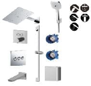 Tổ hợp sen tắm âm tường TOTO TBW08004A/TBN01002B/TBW02006A/TBG07001B/TBW07019A/TBW08009A/TBV02406B/TBN01001B/TBV02105B/TBN01001B