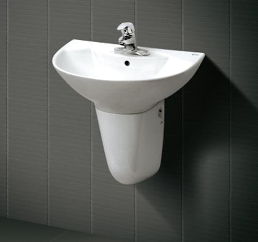 Lavabo chân lửng Inax L-288V+L-288VC