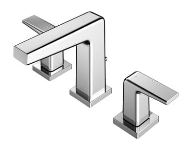 Vòi chậu Nóng Lạnh Gắn Chậu 3 Lỗ TOTO TLG10201BA