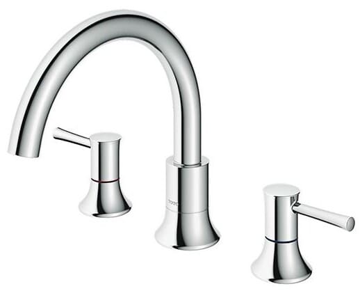 Vòi chậu Nóng Lạnh 3 Lỗ TOTO TBS02201BA