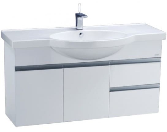 Bộ Tủ chậu lavabo Treo Tường Caesar LF5324+EH05324AV