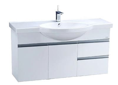 Bộ Tủ chậu lavabo Treo Tường Caesar LF5324+EH213V