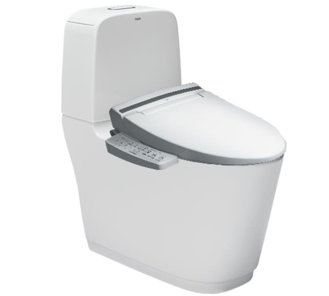 Bồn cầu 2 khối nắp điện tử Inax AC-832+CW-KB22AVN