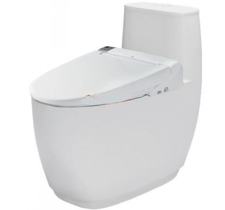 Bồn cầu 1 khối nắp điện tử Inax AC-1052+CW-KA22AVN