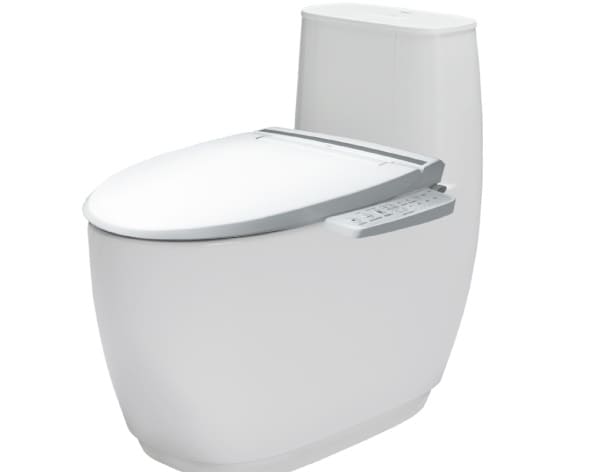 Bồn cầu 1 khối nắp rửa điện tử Inax AC-1052+CW-KB22AVN