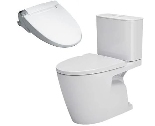 Bồn cầu 2 khối nắp rửa điện tử Inax AC-602+CW-KA22AVN