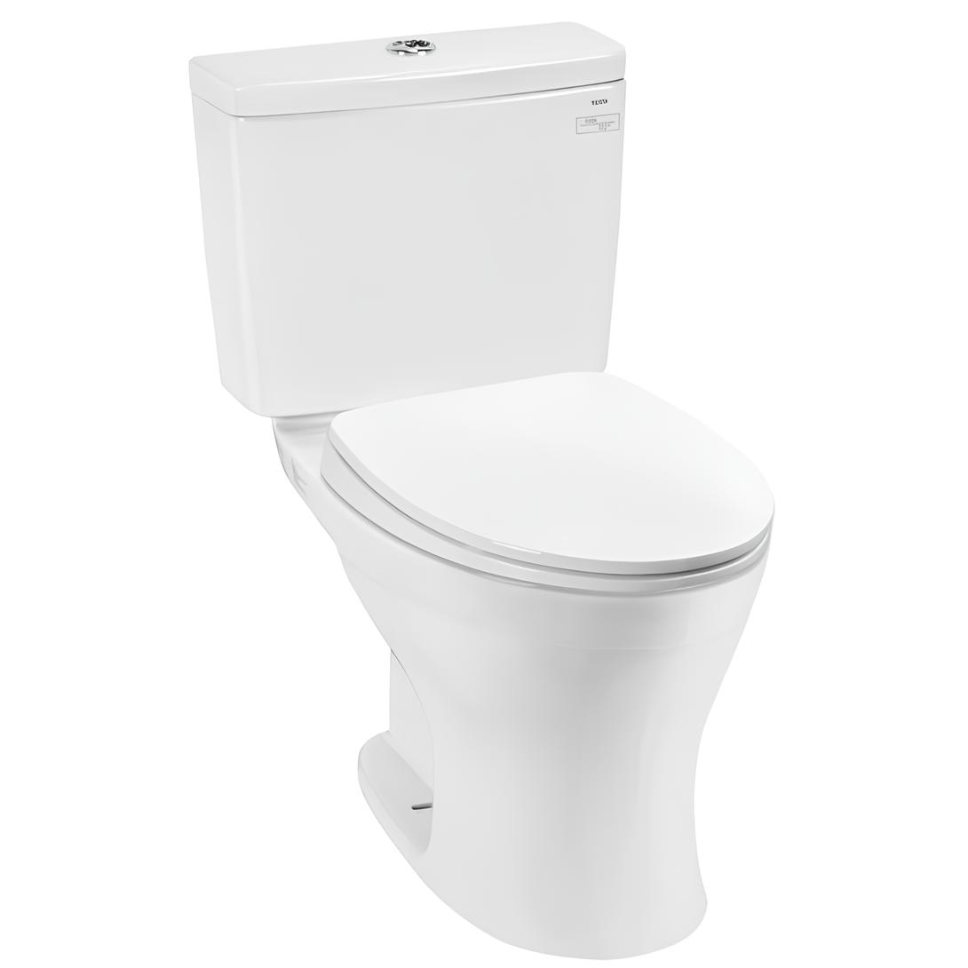 Bồn cầu 2 khối xả nhấn nắp êm TOTO CS735DT10#XW