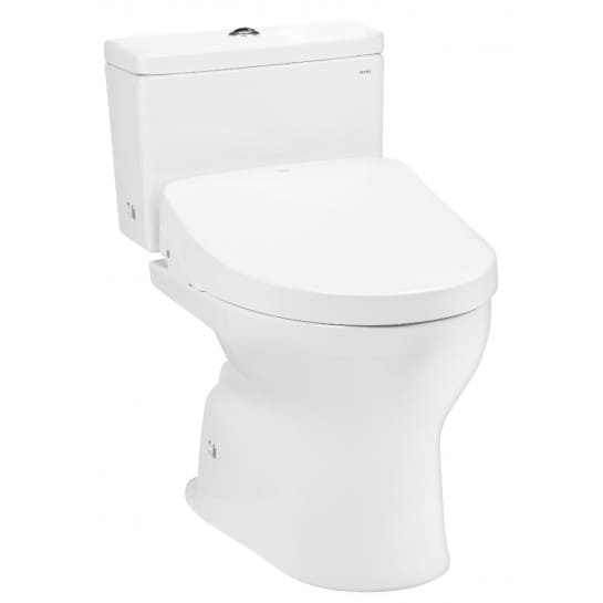 Bồn cầu 2 khối nắp rửa điện tử TOTO CS302DW11#W